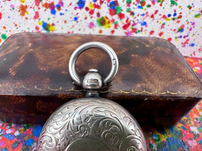 Sterling Silver Sovereign Holder fob