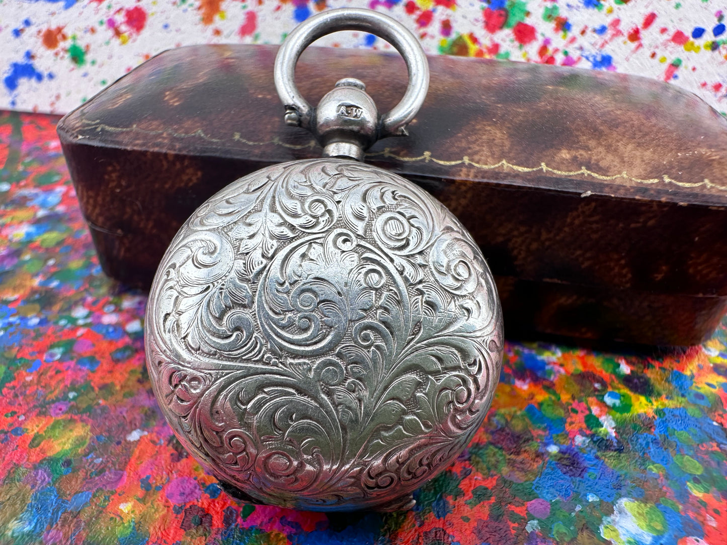 Sterling Silver Sovereign Holder fob