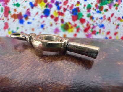 Antique 9ct Gold Cased Horseshoe Watch key fob
