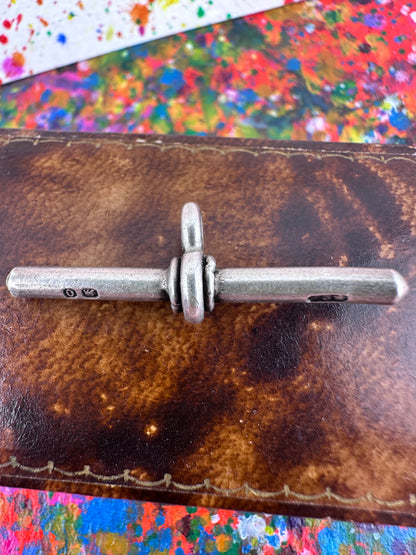 Sterling Silver T-Bar