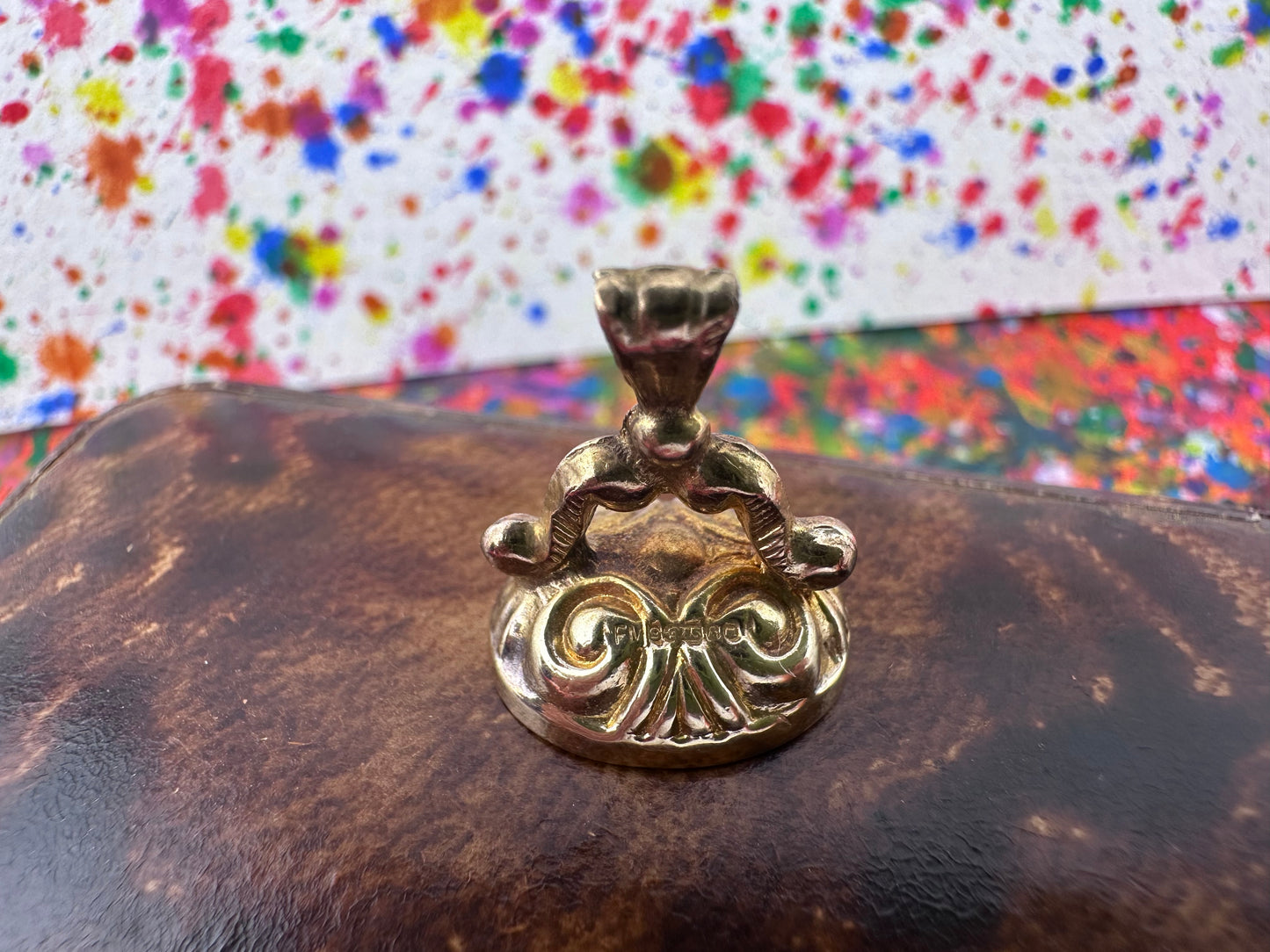 Antique 9ct Yellow Gold Fob