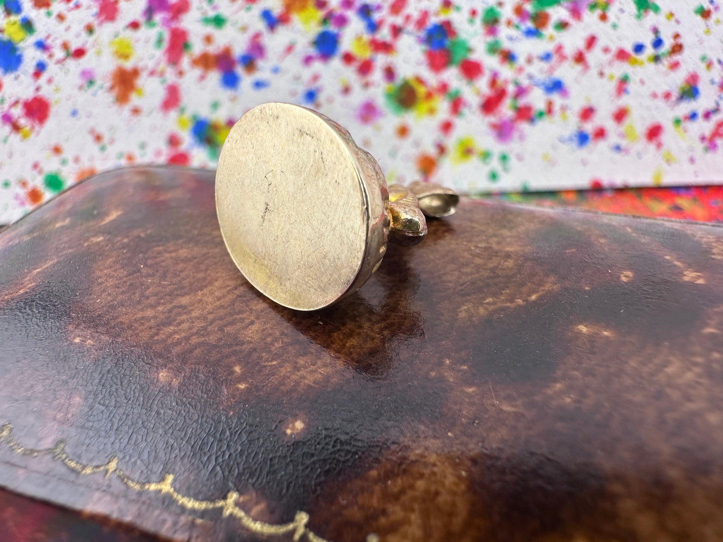 Antique 9ct Yellow Gold Fob