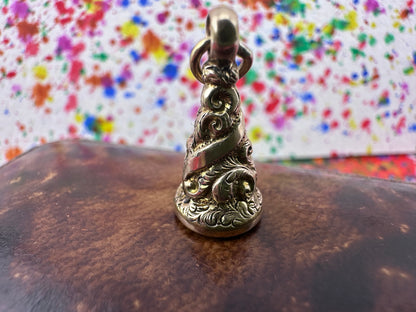 Antique 9ct Gold Blood Stone fob