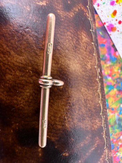 Antique 9ct Rose Gold T-Bar