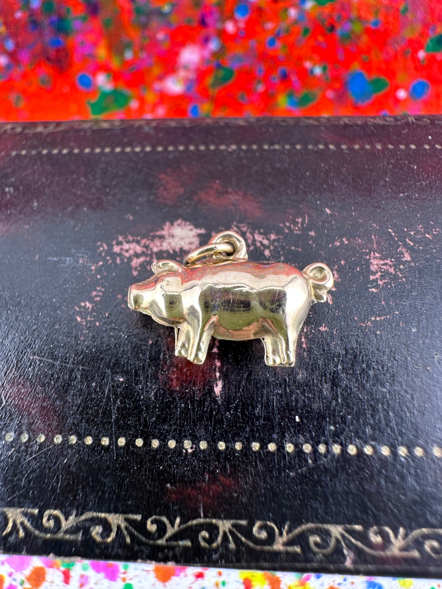 9ct Pig Charm