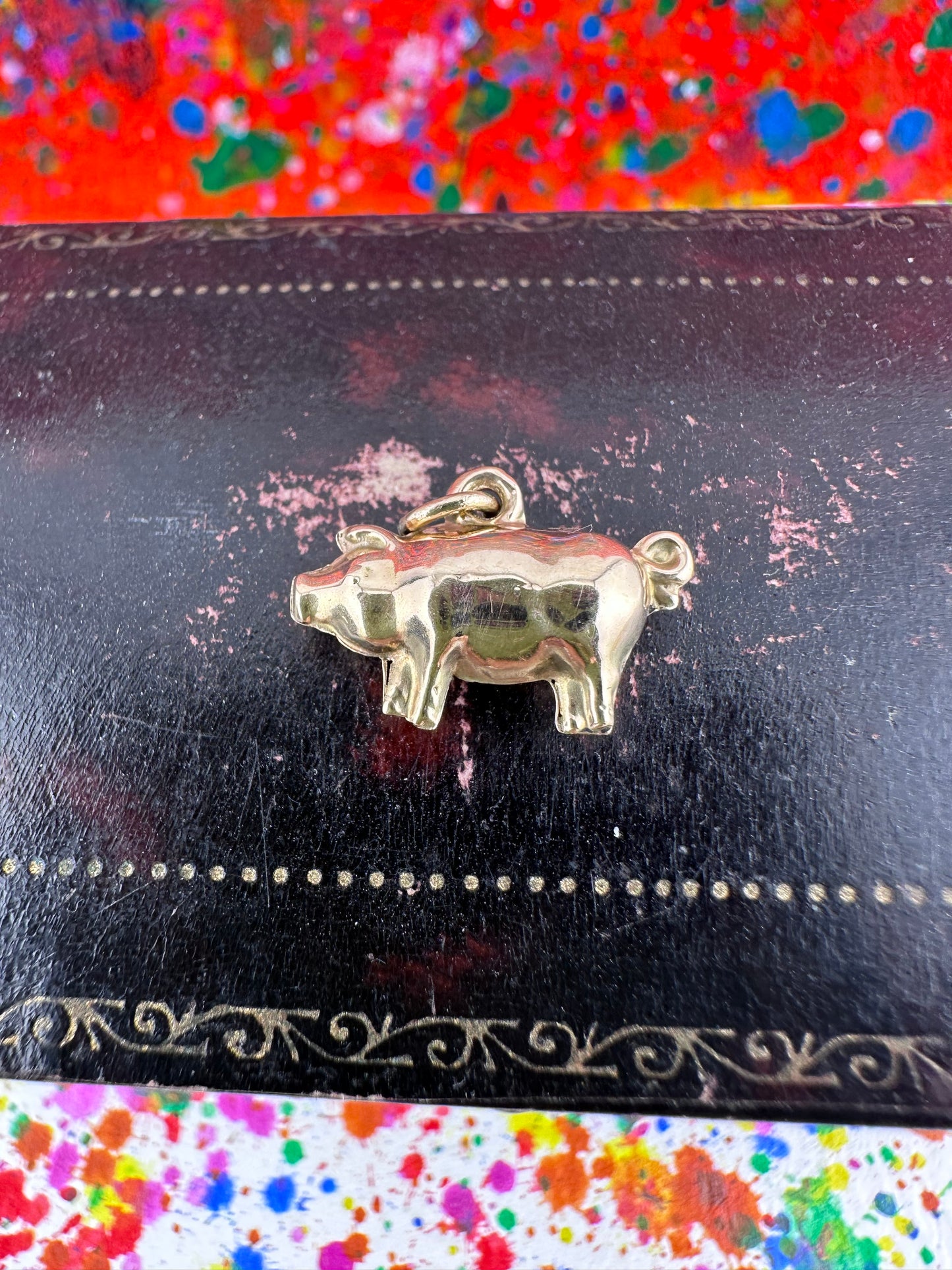 9ct Pig Charm