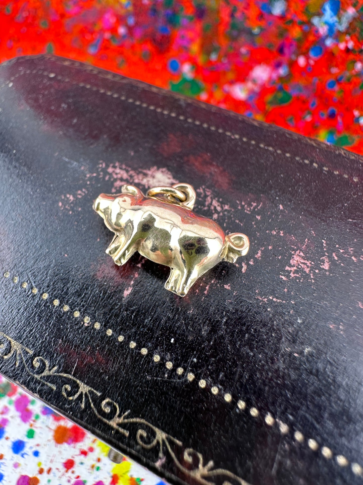 9ct Pig Charm