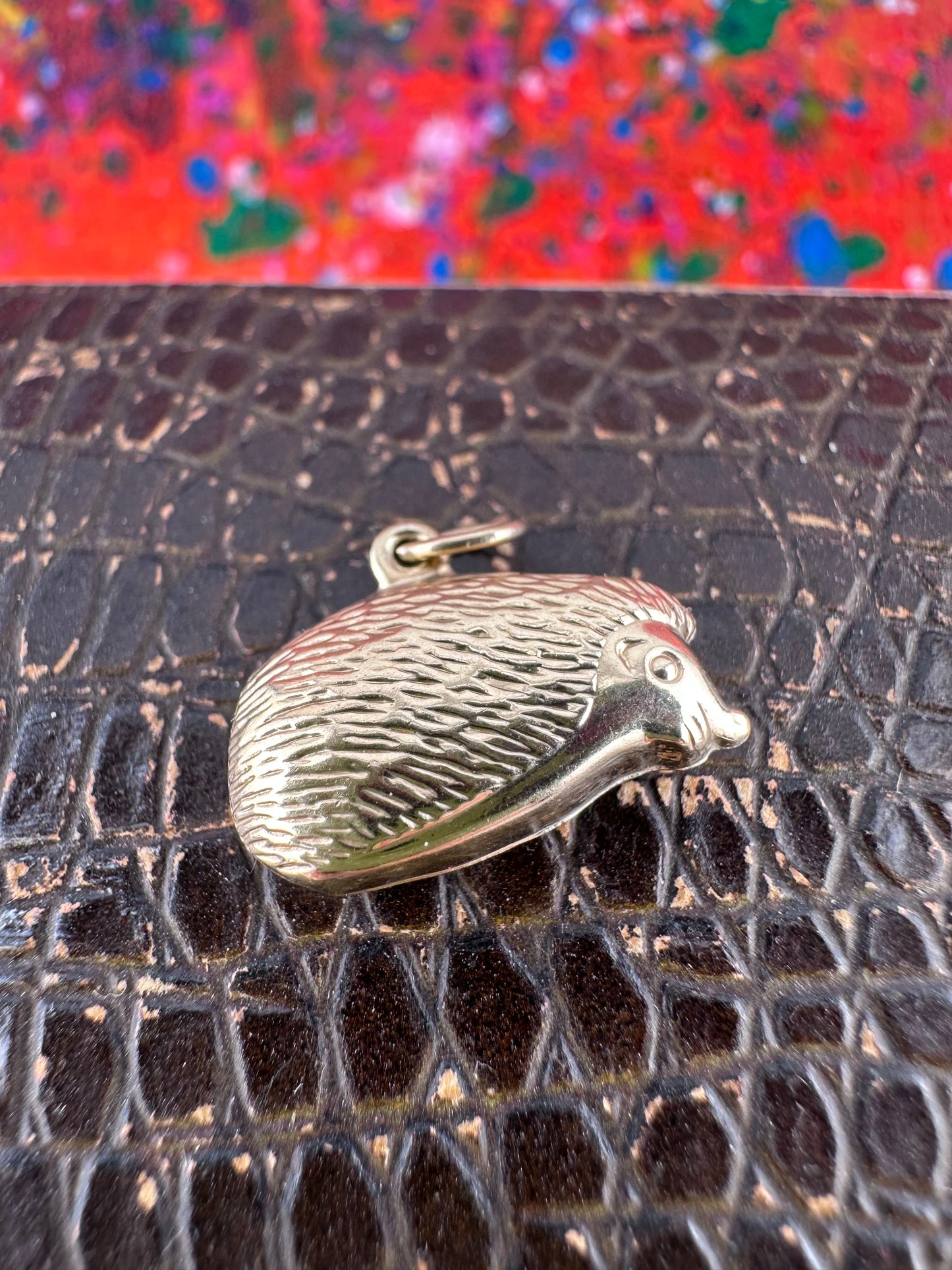 9ct Gold Hedgehog charm