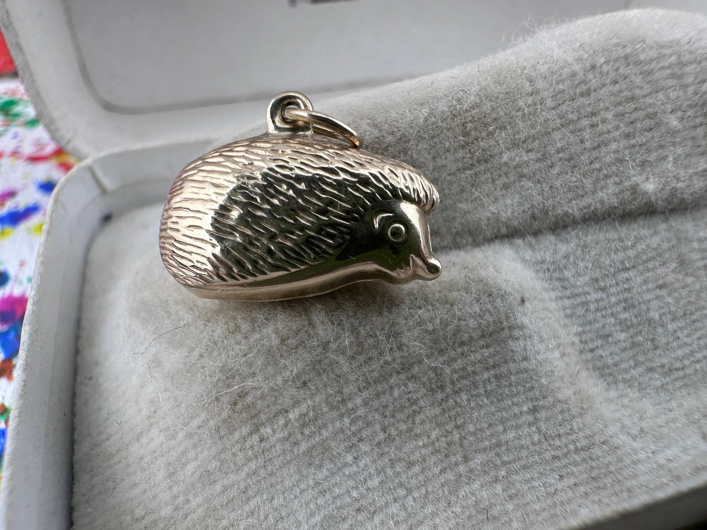 9ct Gold Hedgehog charm