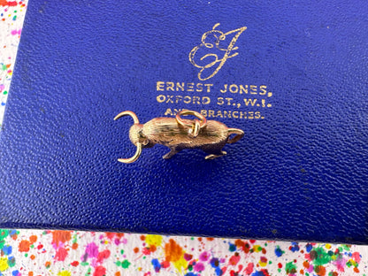 14ct Bull Charm