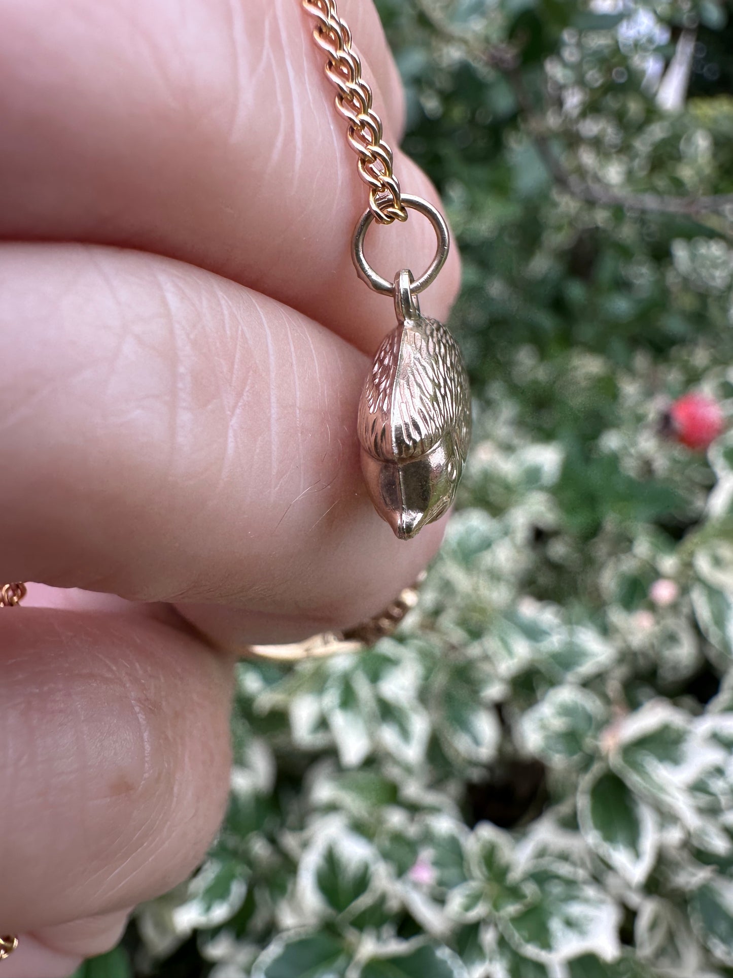 9ct Gold Hedgehog charm