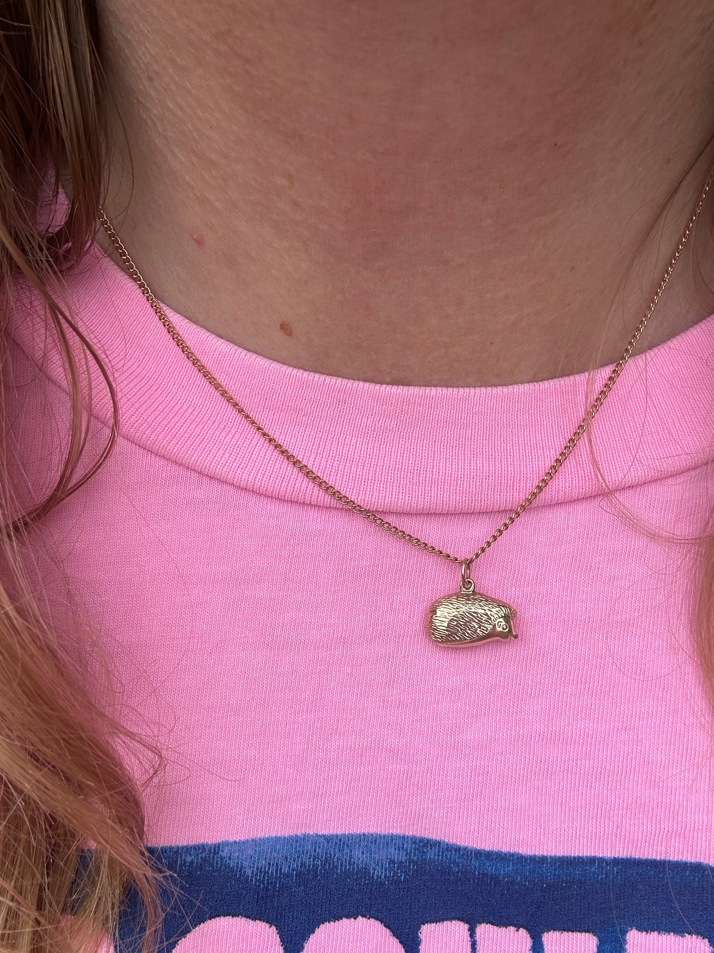 9ct Gold Hedgehog charm