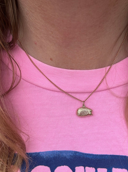 9ct Gold Hedgehog charm