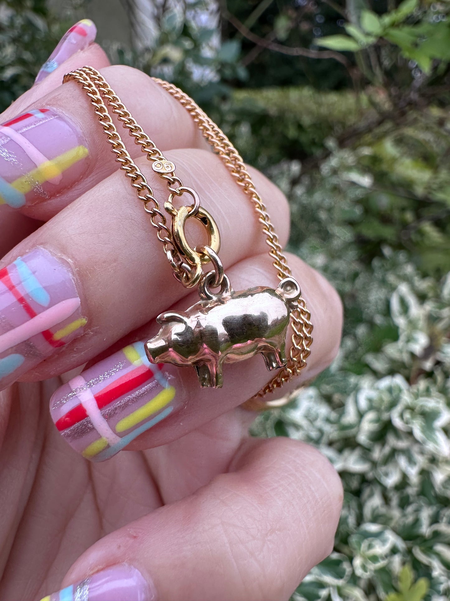 9ct Pig Charm