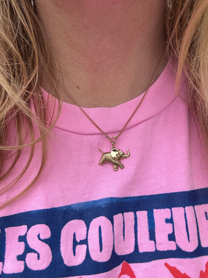 Vintage 9ct Gold Elephant Charm