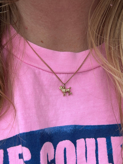 Vintage 9ct Poodle Charm