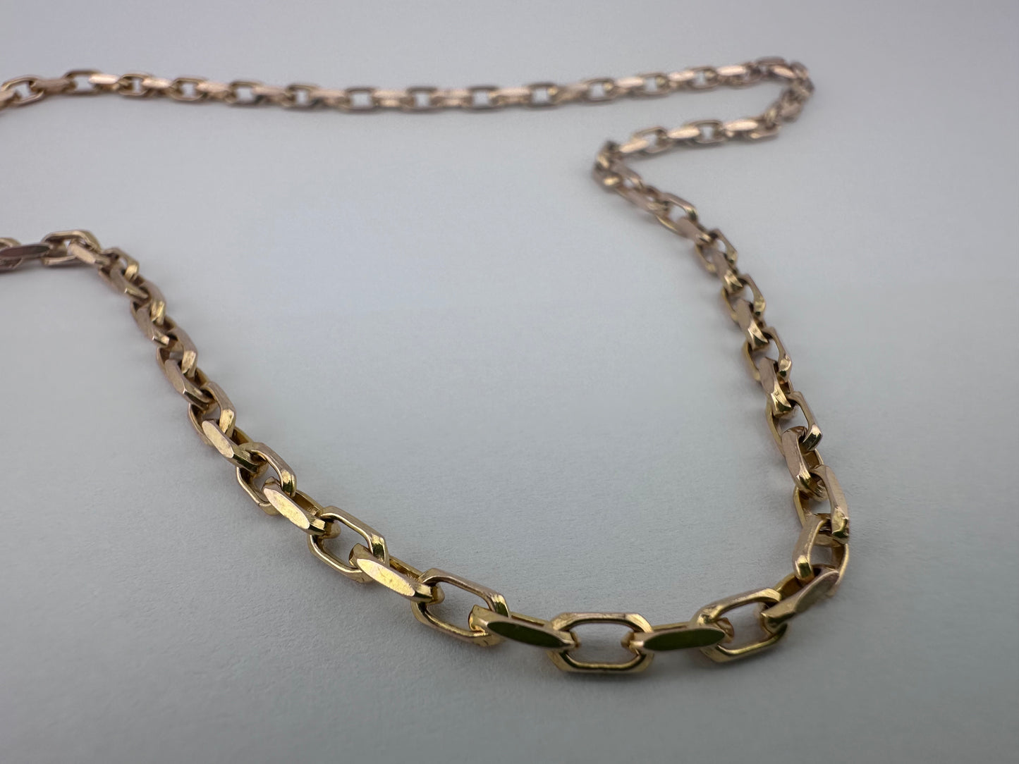 Vintage UnoAerre 9ct Gold Biker Chain