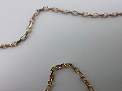 Vintage UnoAerre 9ct Gold Biker Chain