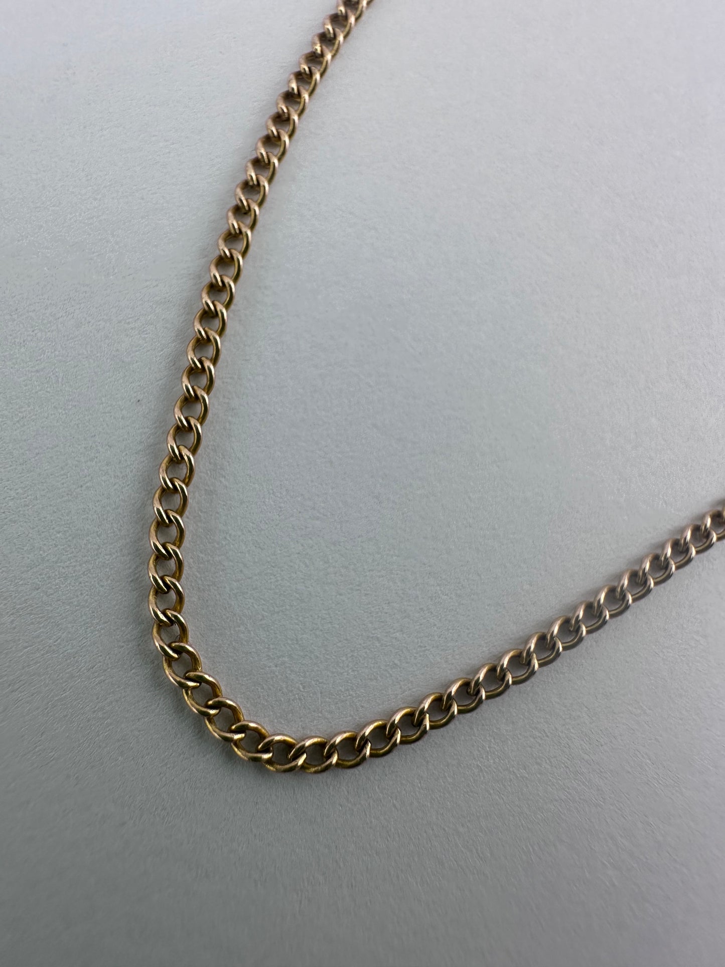 Antique 9ct Gold baby Curb Chain