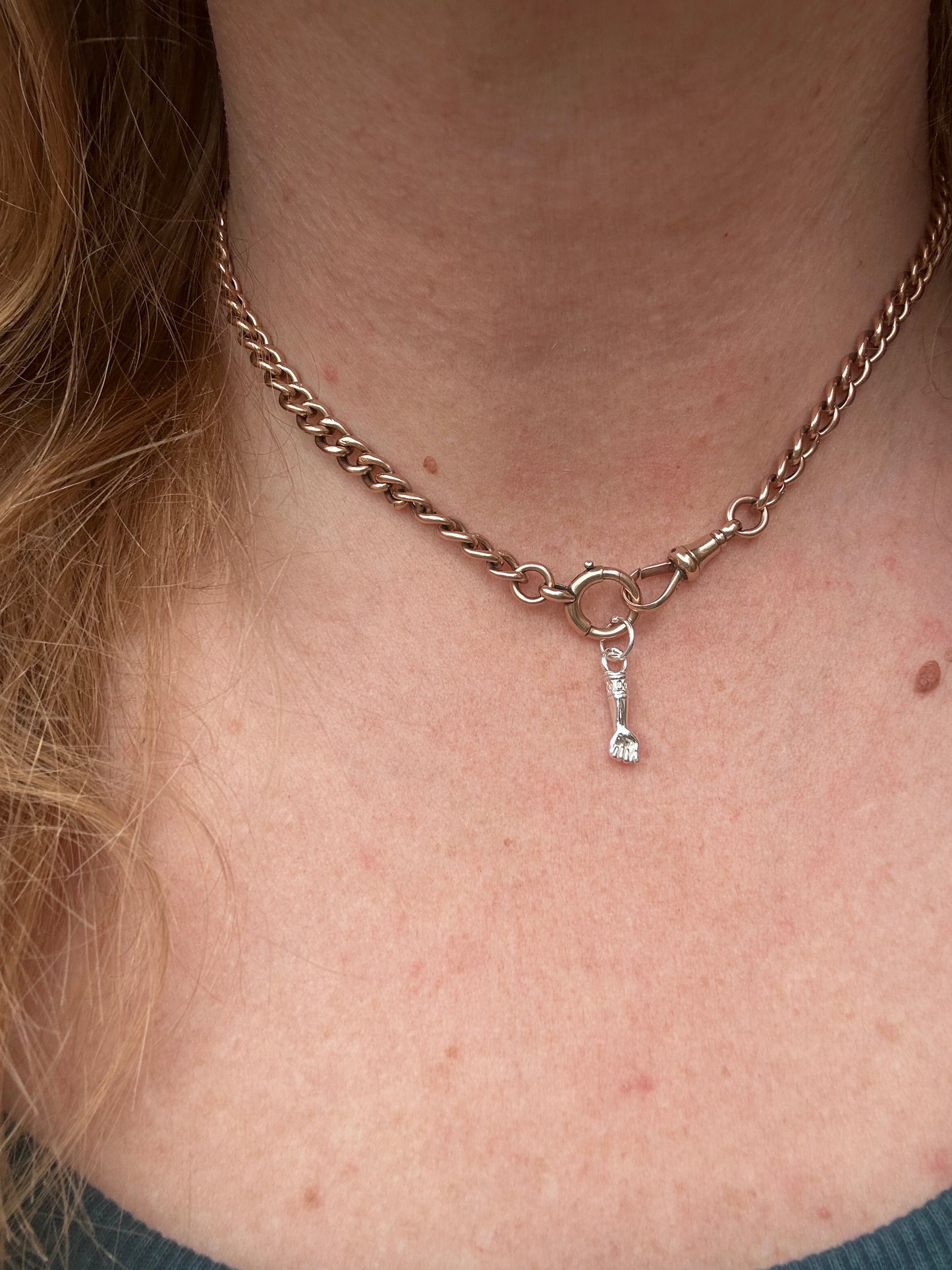 Sterling Silver Figa Hand