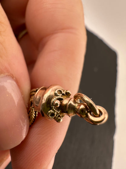 9ct Gold Victorian Etruscan Tassel charm