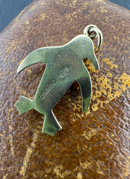 Vintage 9ct Penguin Charm