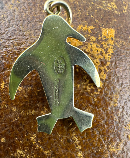 Vintage 9ct Penguin Charm