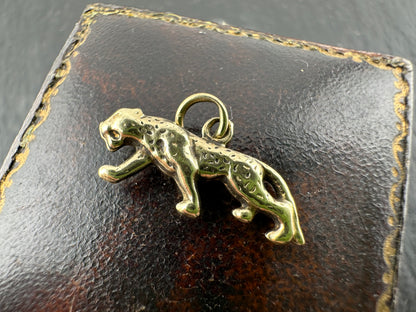 9ct Gold Panther charm