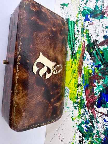 Vintage 9ct Yellow Gold E charm