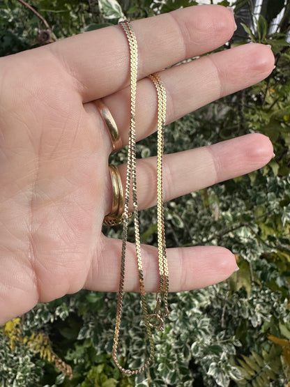 Vintage 9ct S-Link chain