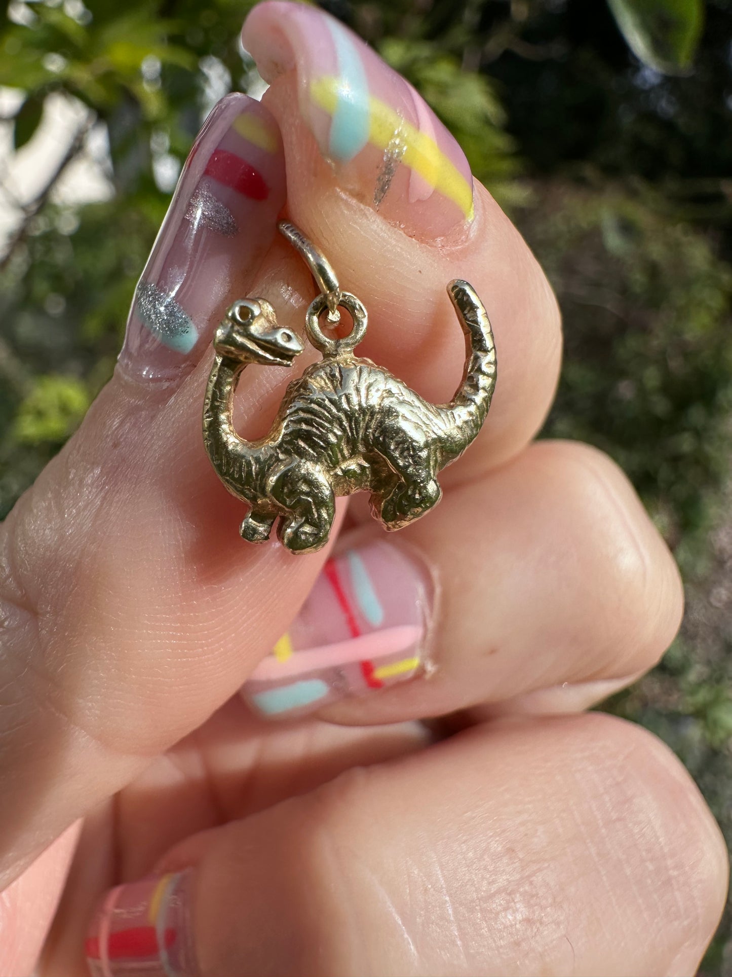 9ct Dinosaur charm