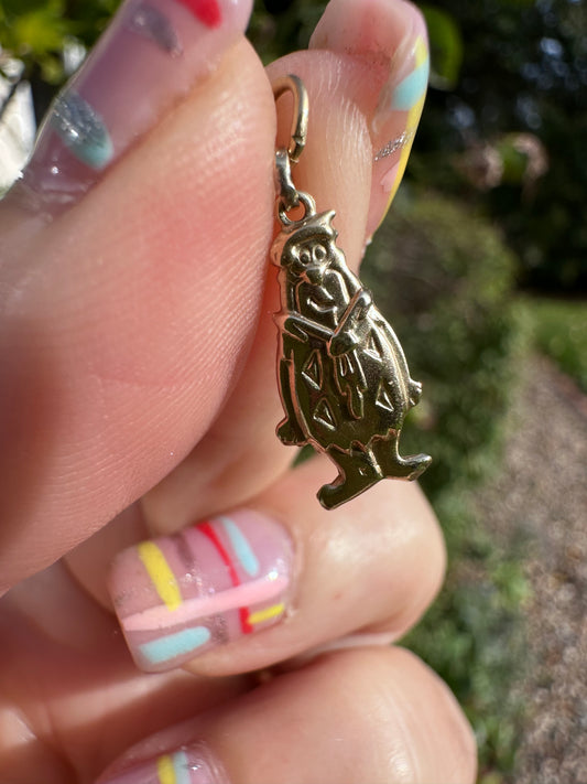 Vintage 9ct Fred Flinstone charm