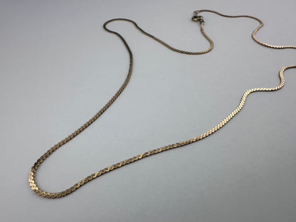 Vintage 9ct S-Link chain