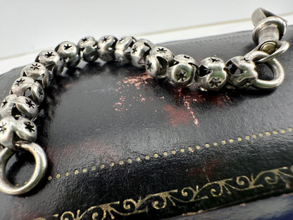 Sterling Silver Star Pierced Ball chain extender