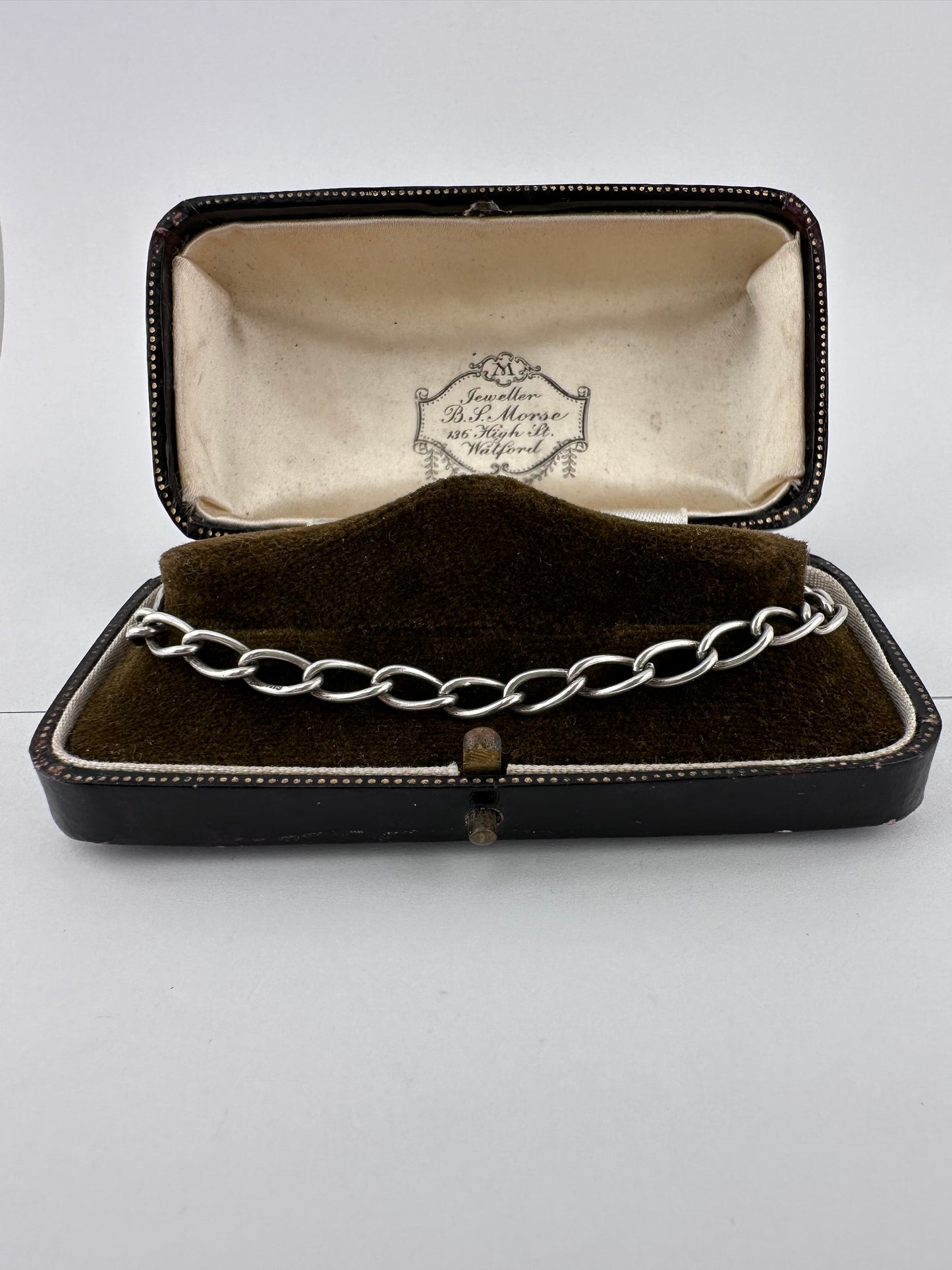 Sterling Silver Open Curb Bracelet