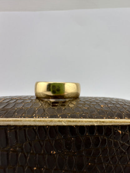Vintage 9ct Yellow Gold Wide Band
