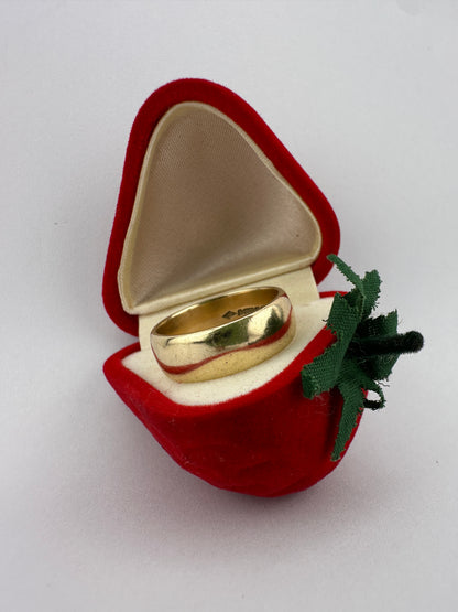 Vintage 9ct Yellow Gold Wide Band