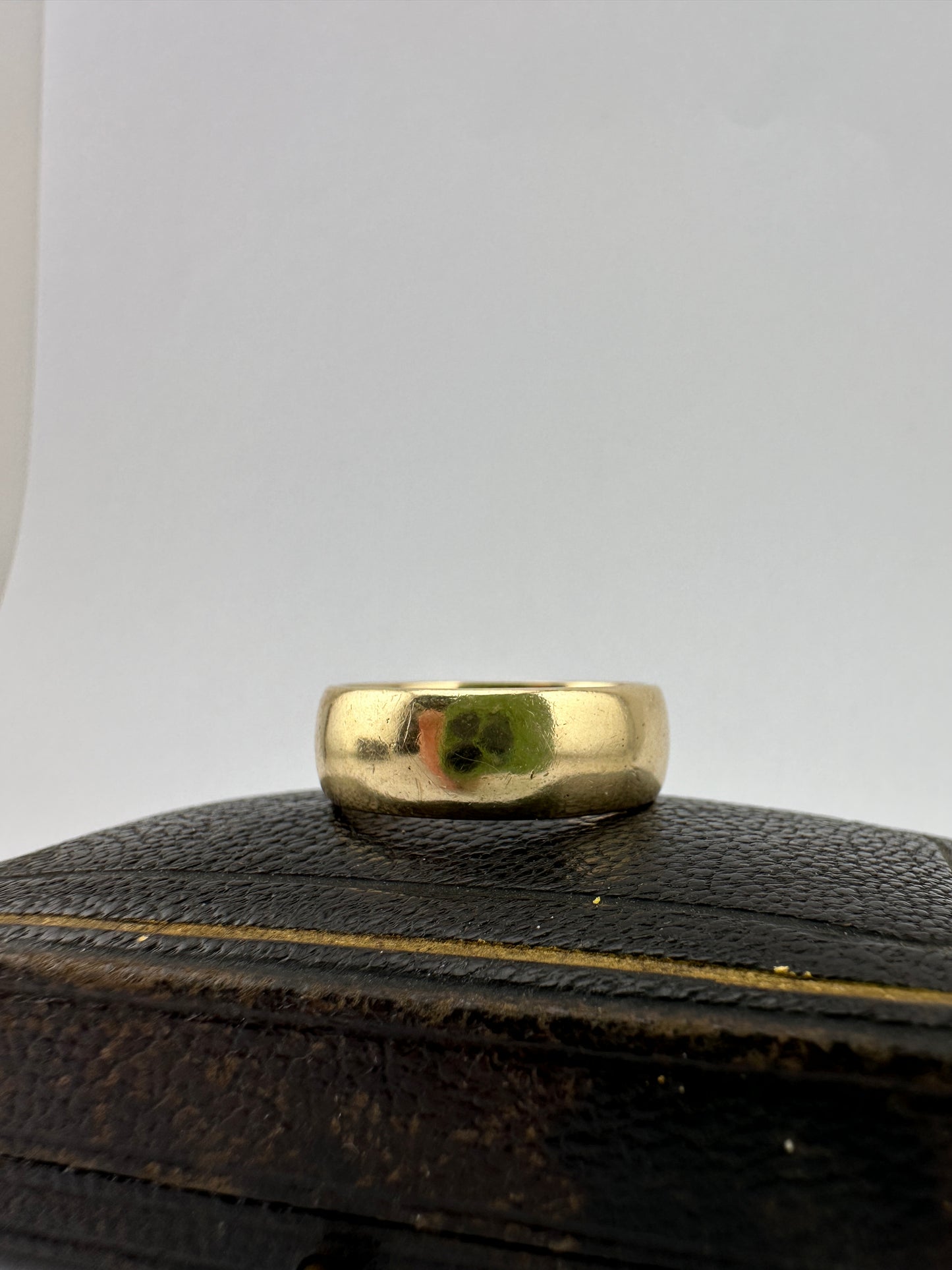Vintage 9ct Yellow Gold Wide Band
