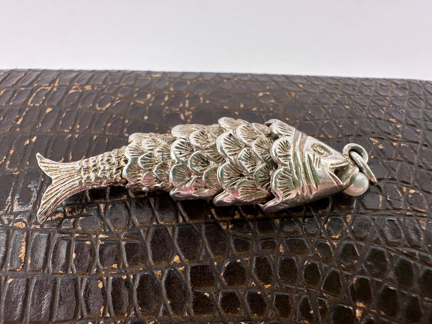 Sterling Silver Articulated Fish