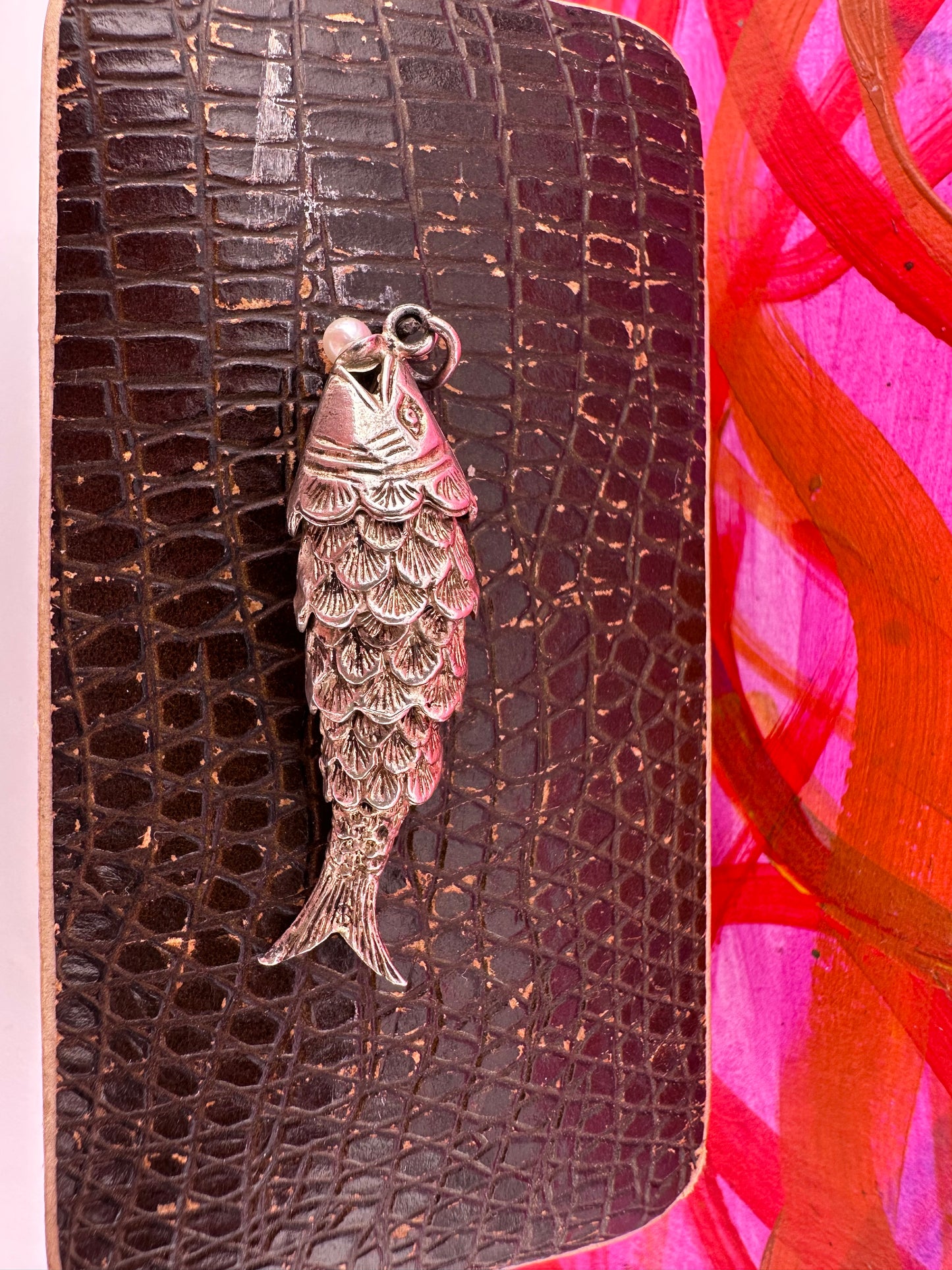 Sterling Silver Articulated Fish