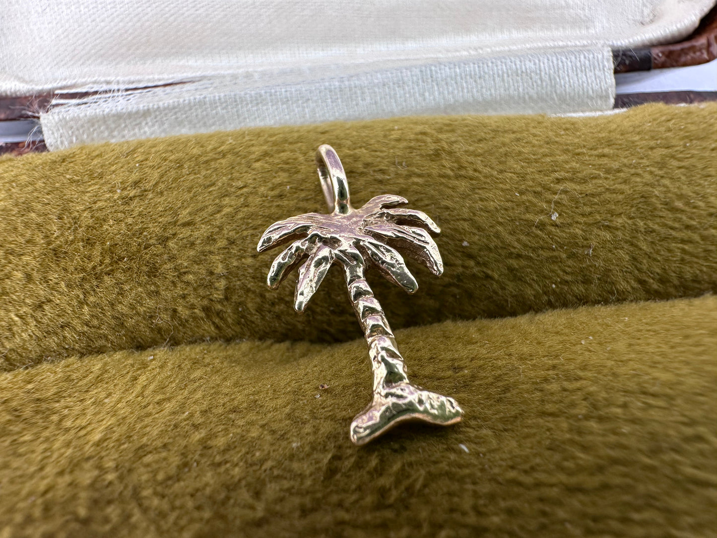 14ct Palmtree charm