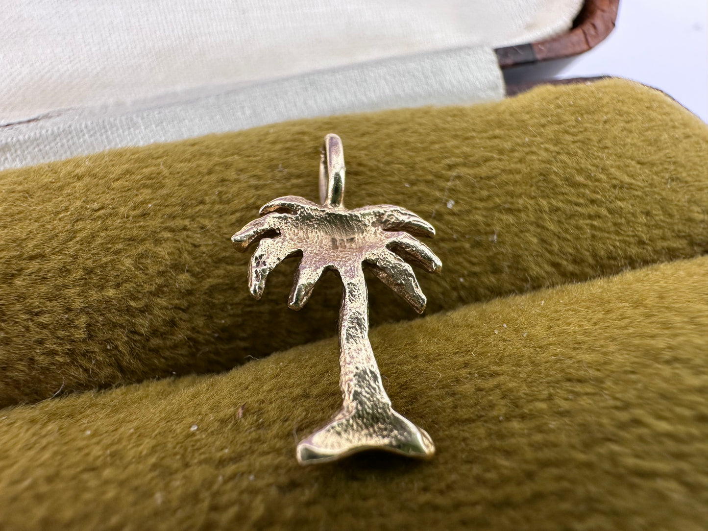 14ct Palmtree charm