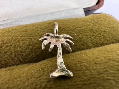 14ct Palmtree charm