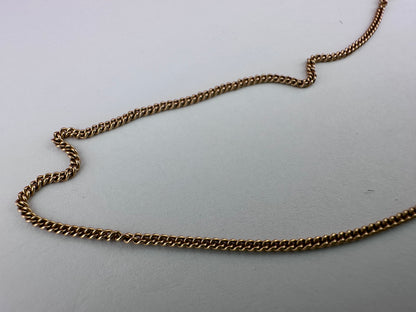 9ct mini curb chain