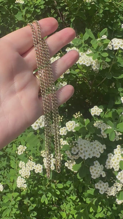 Vintage 9ct Gold Curb chain