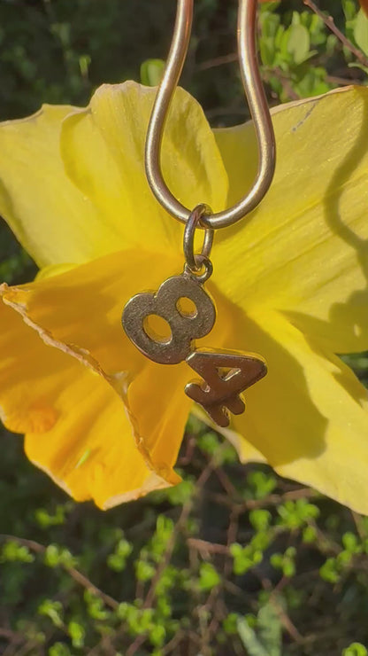 9ct Gold 84 charm