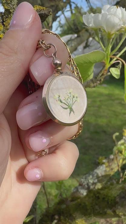 Antique 9ct Rose Gold Open Locket