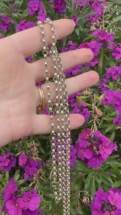 Sterling Silver Belcher/Rolo chain