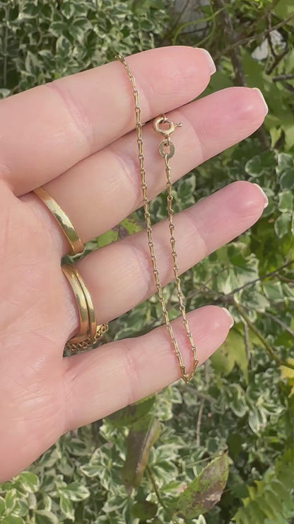 9ct Yellow Gold Mini Hayseed Bracelet