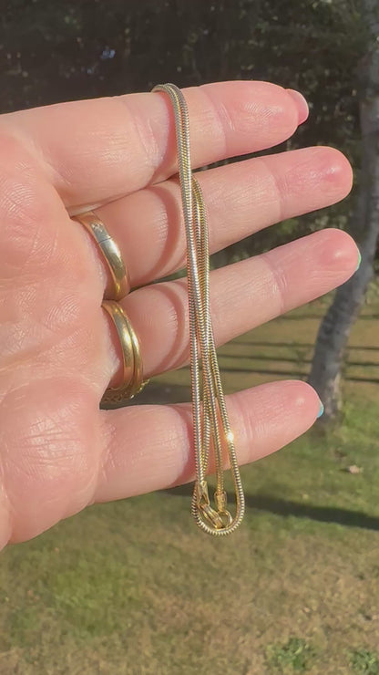14ct Snake Chain